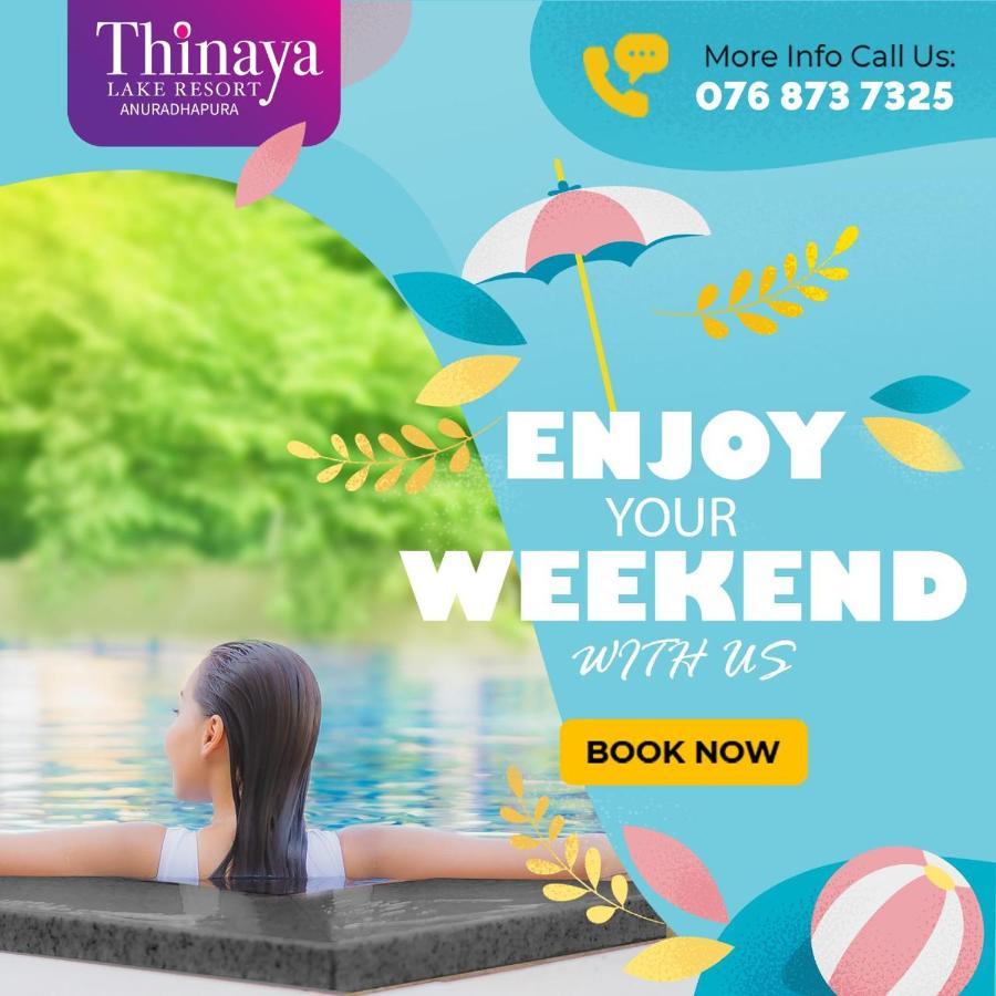 Thinaya Lake Resort Anuradhapura Eksteriør billede